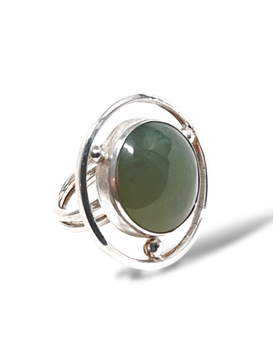 [TJAN64] ANILLO DE PLATA NATURALEZA