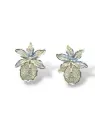 TJR24 - PAR DE ARETES IDENTIDAD EN PLATA