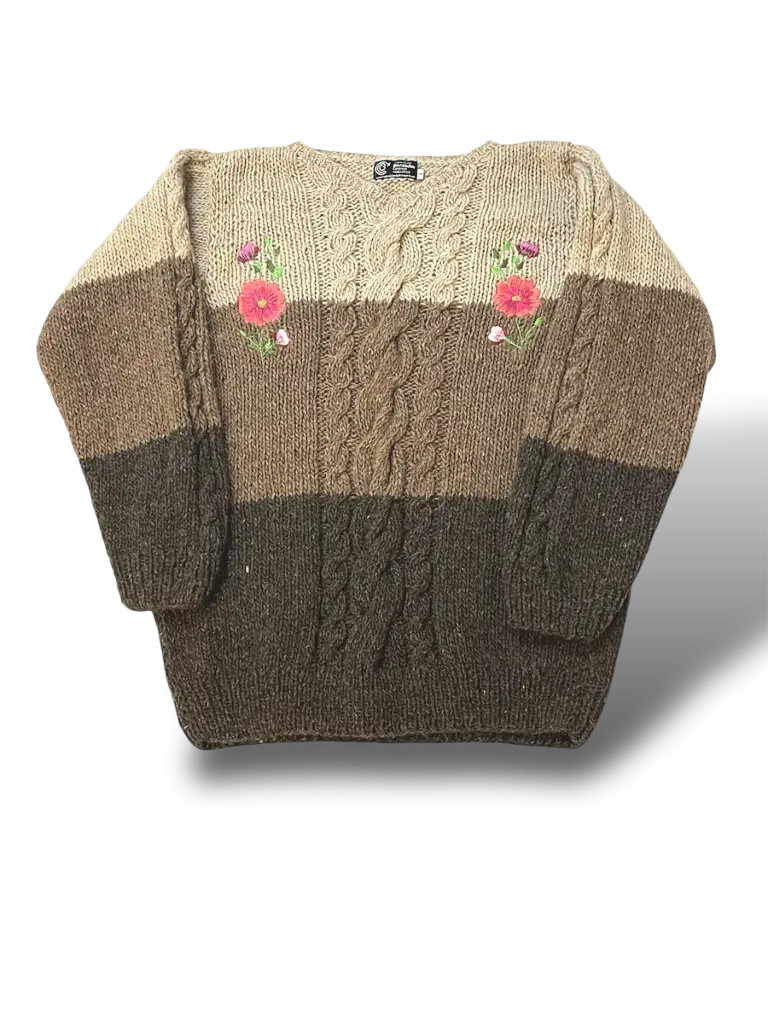 [BH21S] CHOMPA 3 TRENZAS FRENTE