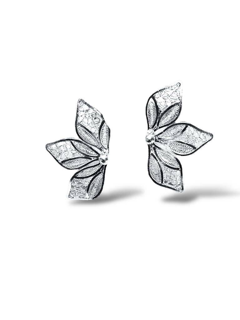 [TJR214] TJR214 - PAR DE ARETES IDENTIDAD EN PLATA