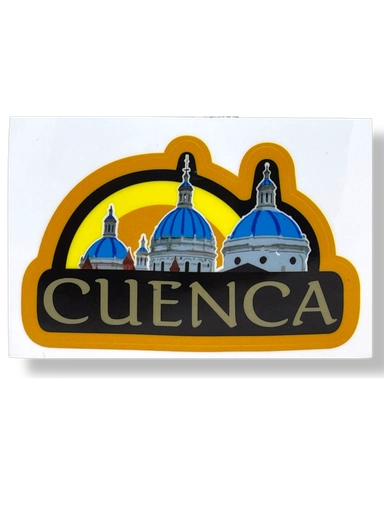 [9T3] STICKER CUPULAS CUENCA