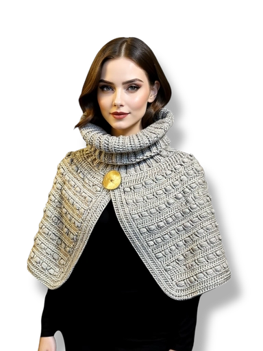 [EVCAL16] EVCAL16 - CAPA CUELLO GRUGE LANA DE ALPACA