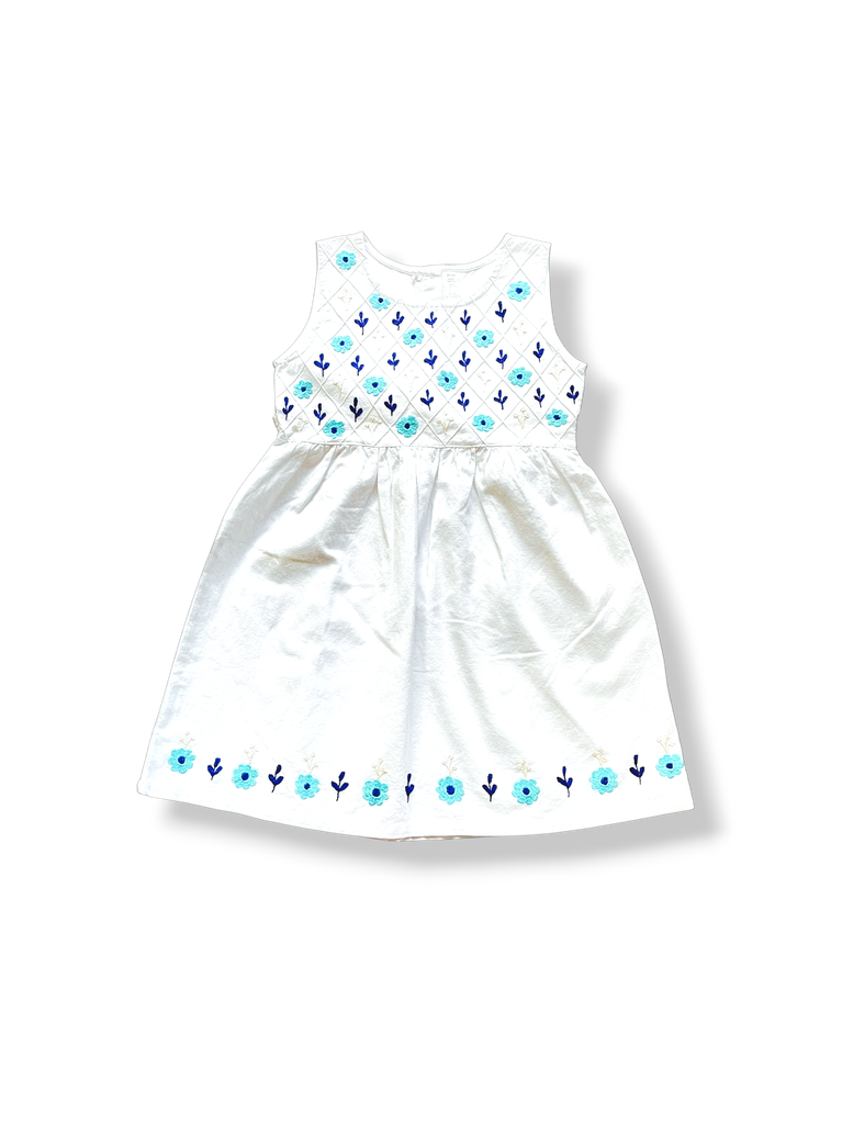5V51 - VESTIDO BORDADO T/5