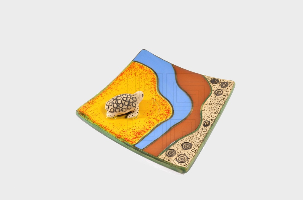 [1AA98A] 1AA98A - BANDEJA PEQUEÑA TORTUGA JG