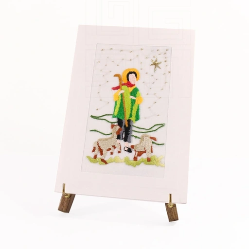 [BT29] TARJETA PASTOR CON OVEJAS