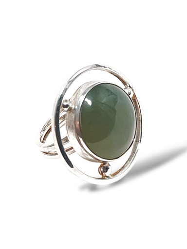 [TJAN64] ANILLO DE PLATA NATURALEZA