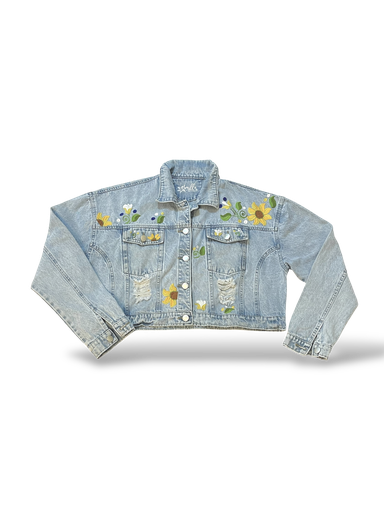 [XJL1] XJL1 - CASACA JEAN BORDADO L