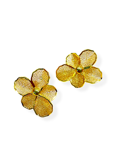 [TJR364] TJR364 - PAR DE ARETES IDENTIDAD EN PLATA